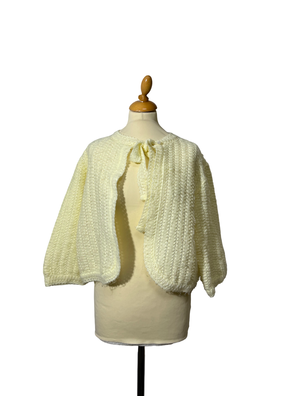 Cardigan jaune