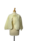 Cardigan jaune
