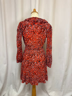 Robe à motifs Maje