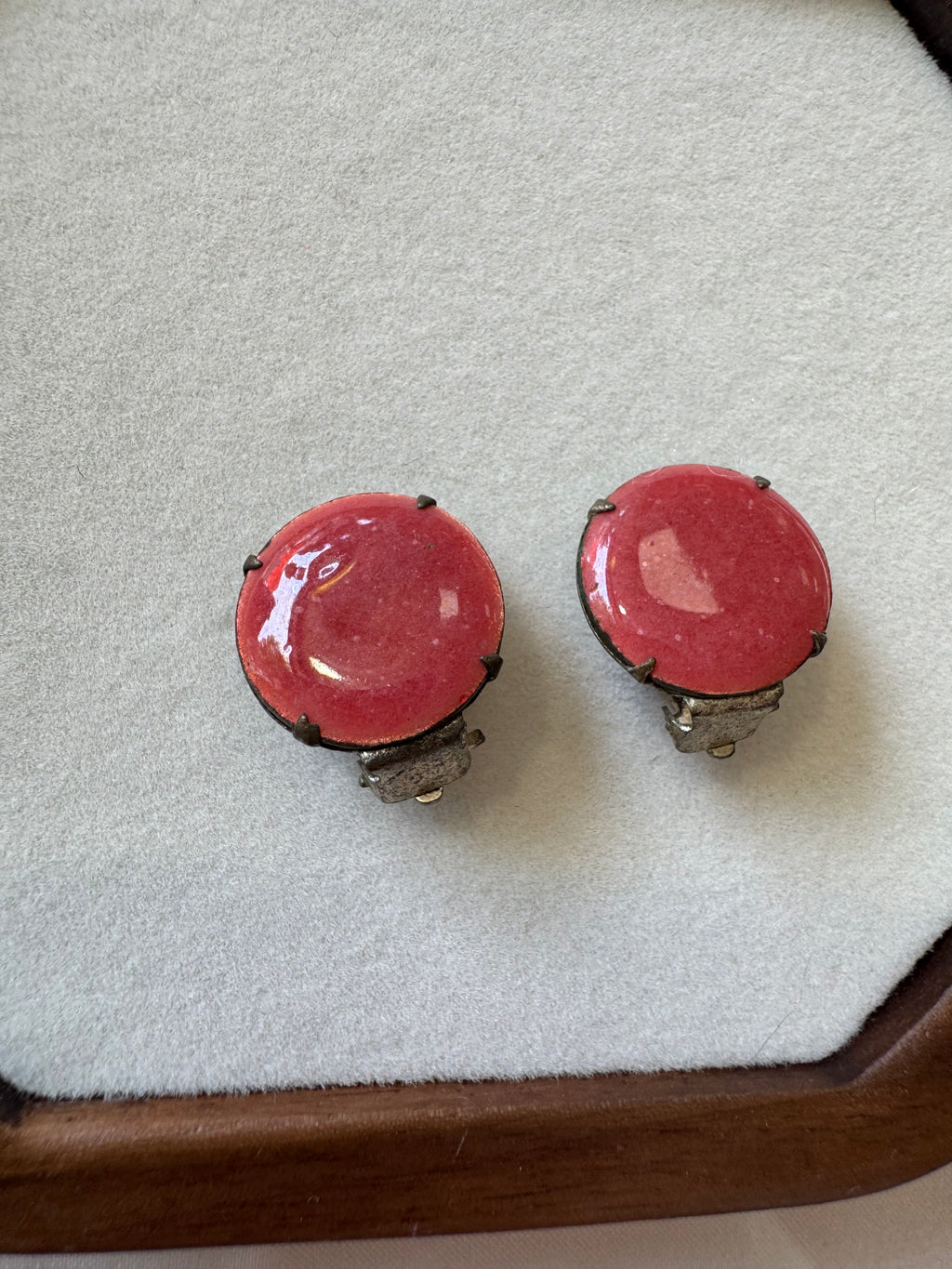 Boucles d’oreilles rose