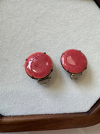 Boucles d’oreilles rose