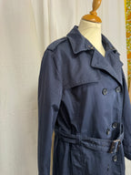 Trench-coat bleu marine Esprit
