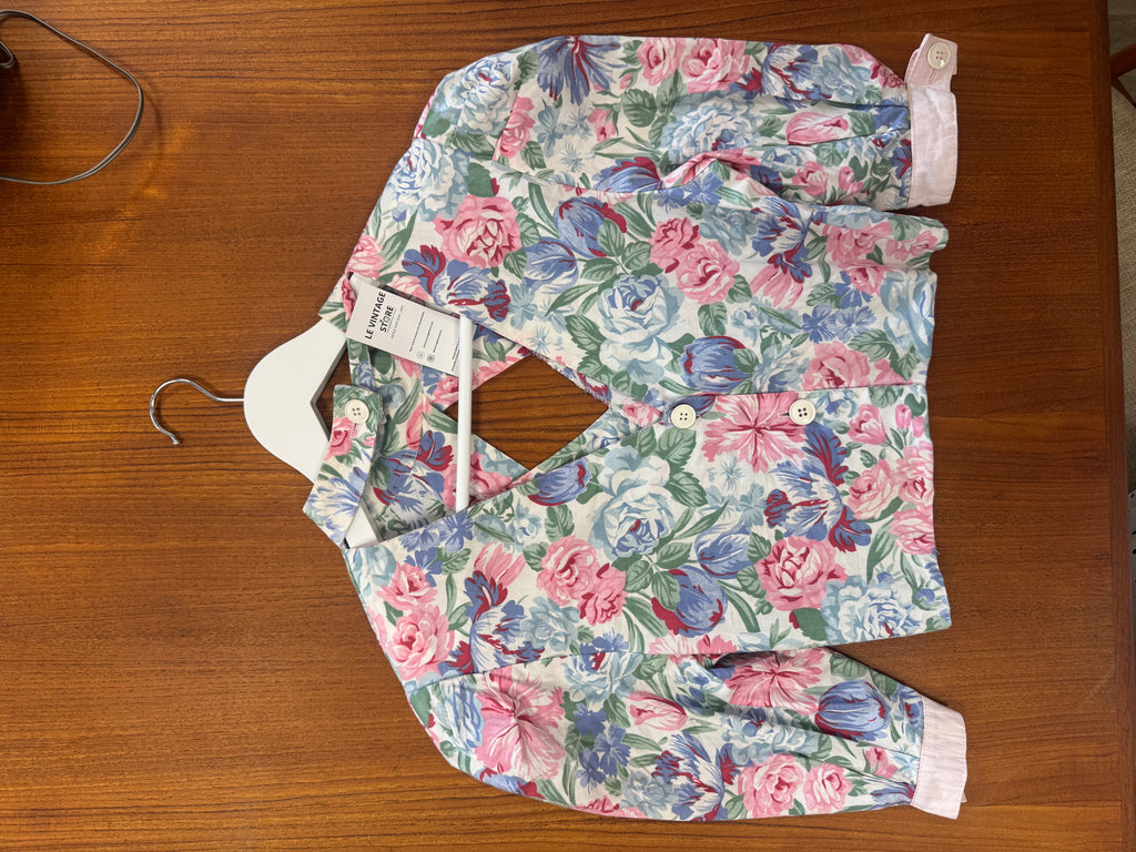 Blouse à fleurs