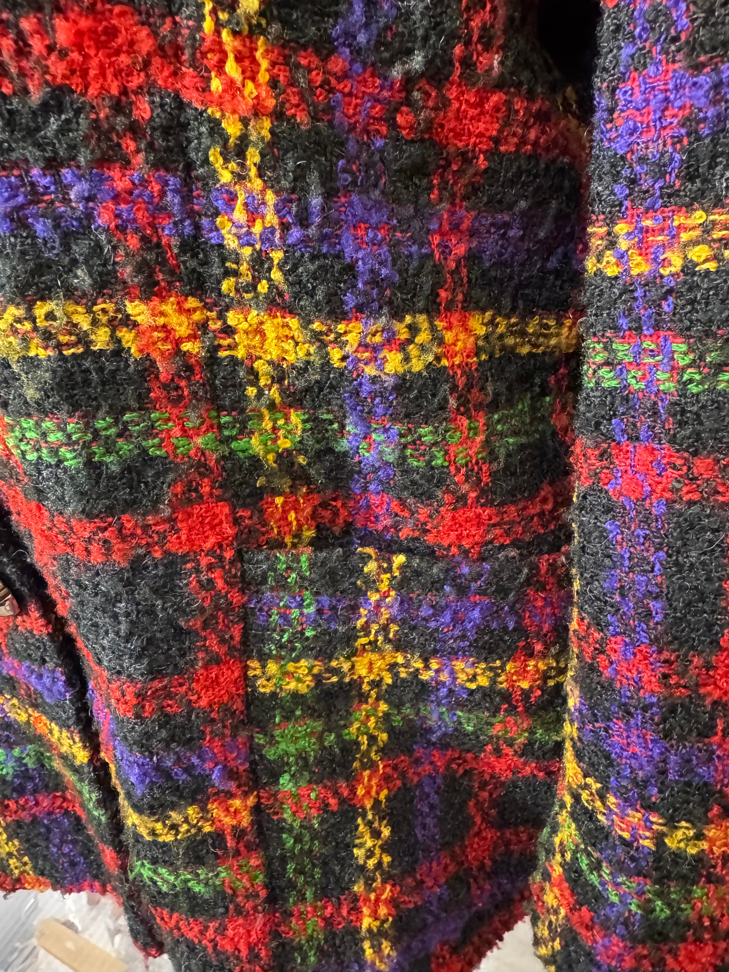 Veste à carreaux