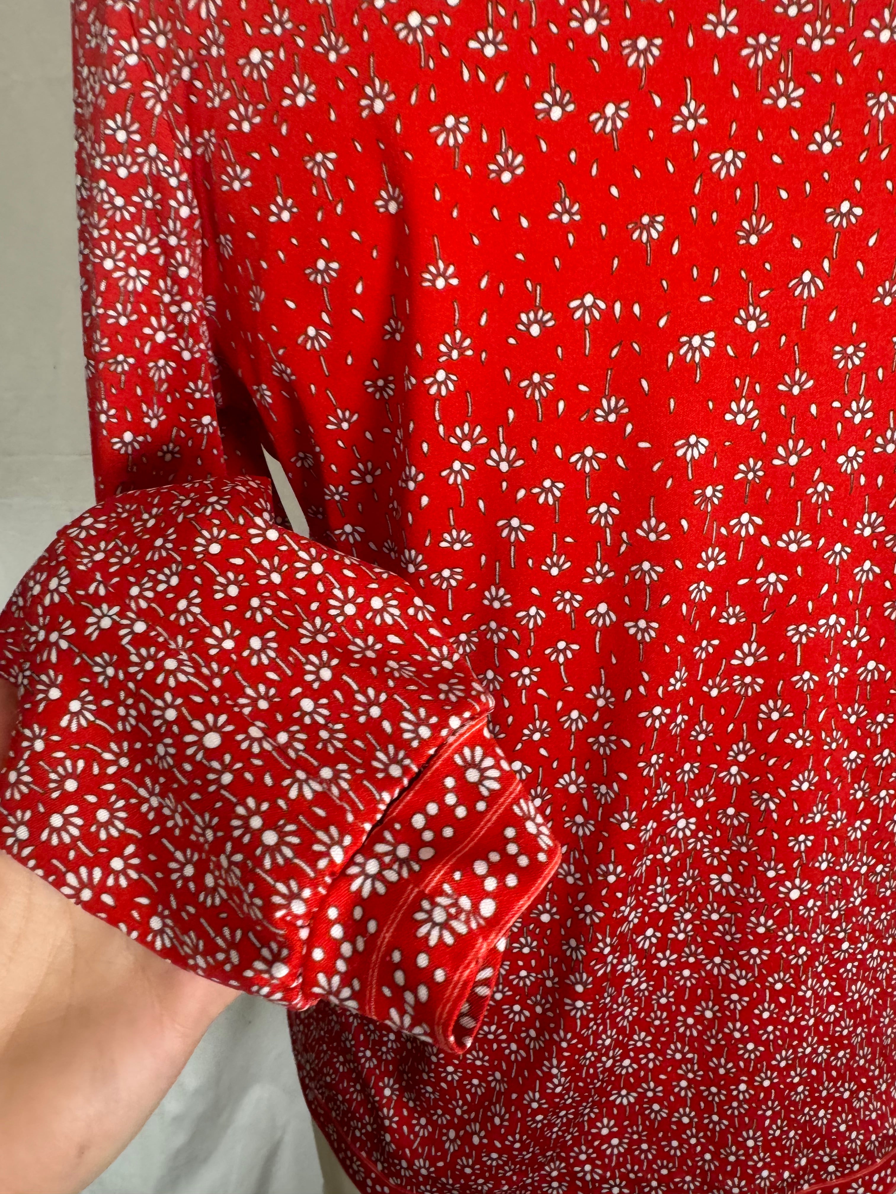 Chemise à fleurs