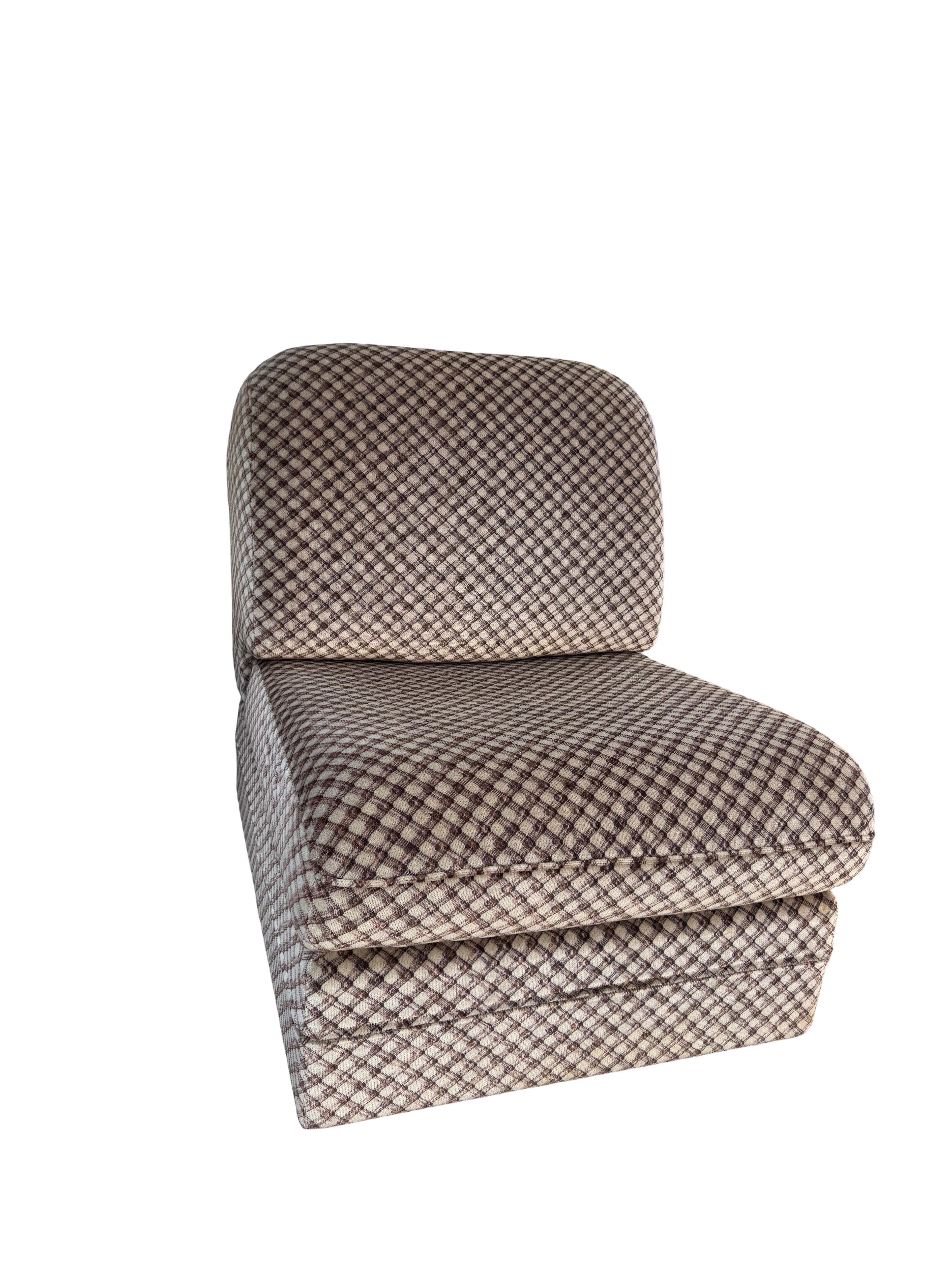 Chauffeuse à motifs 70s