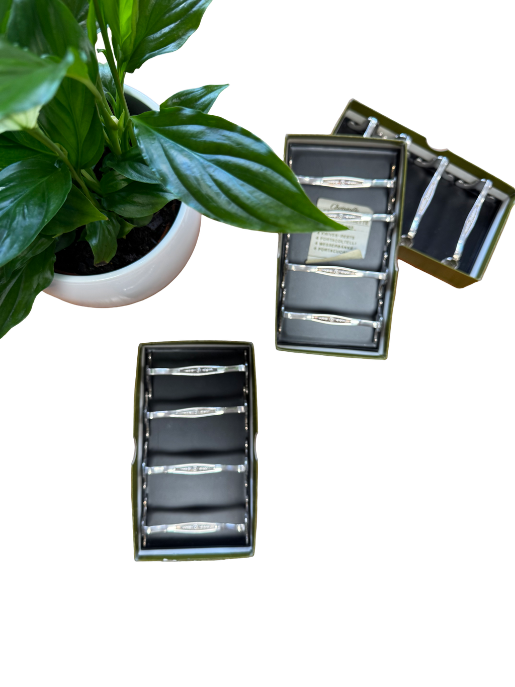 Porte-couteau en argent Christofle