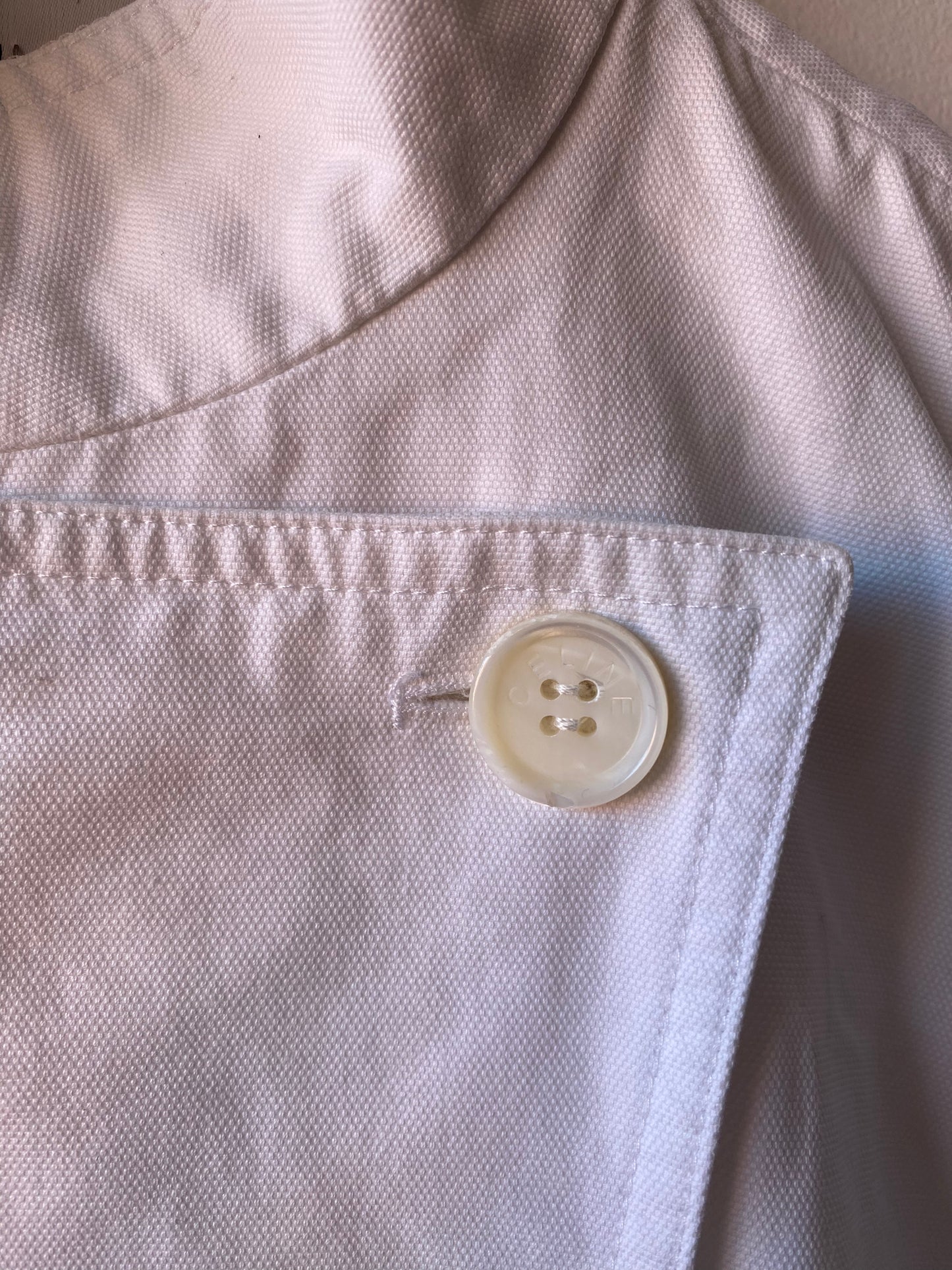 Veste blanche Celine