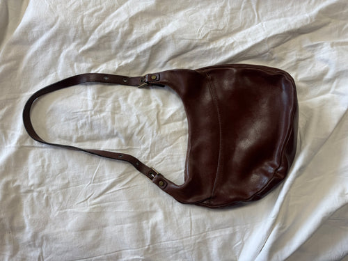 Sac en cuir marron