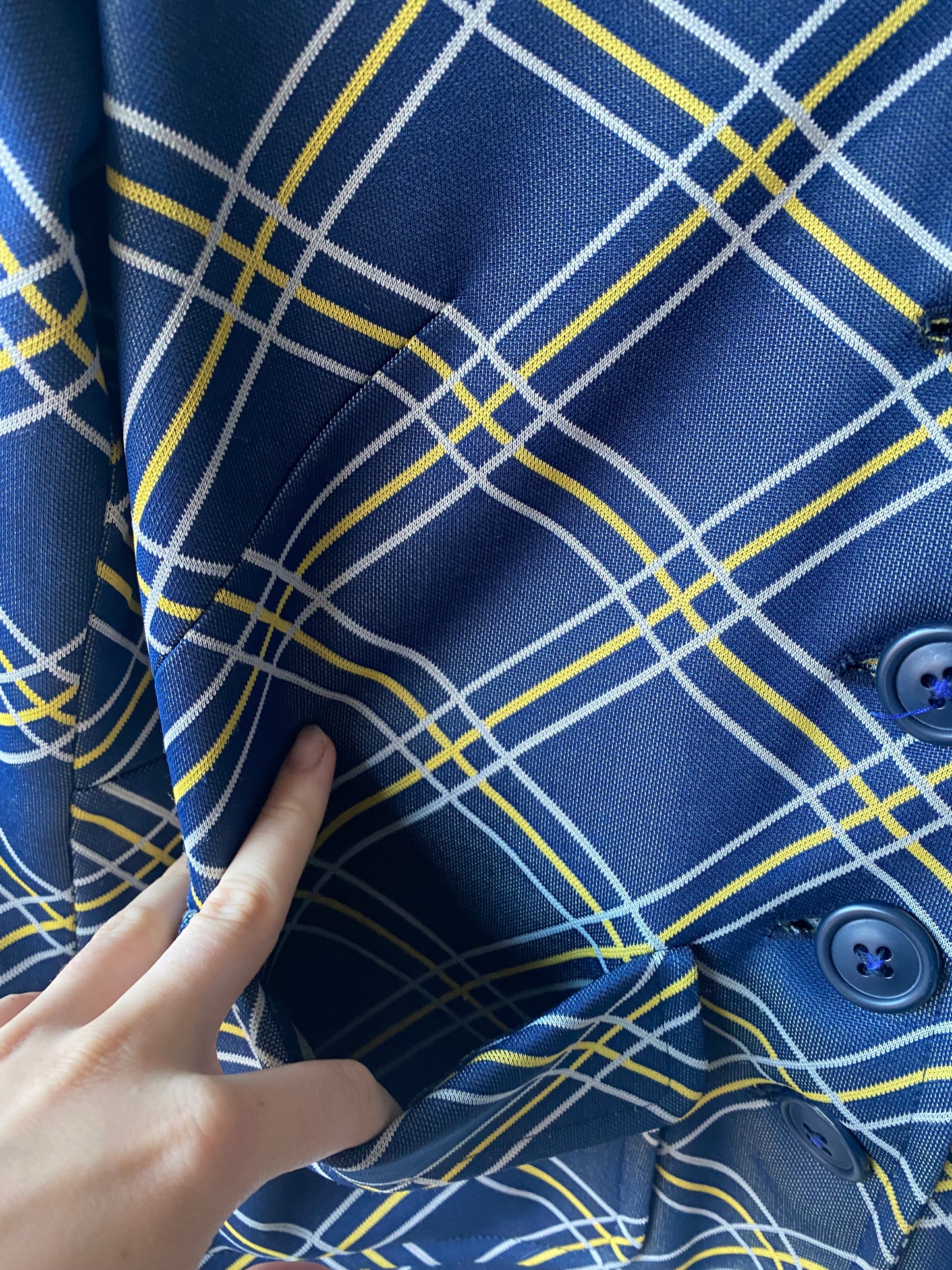 Veste à carreaux Fiorucci