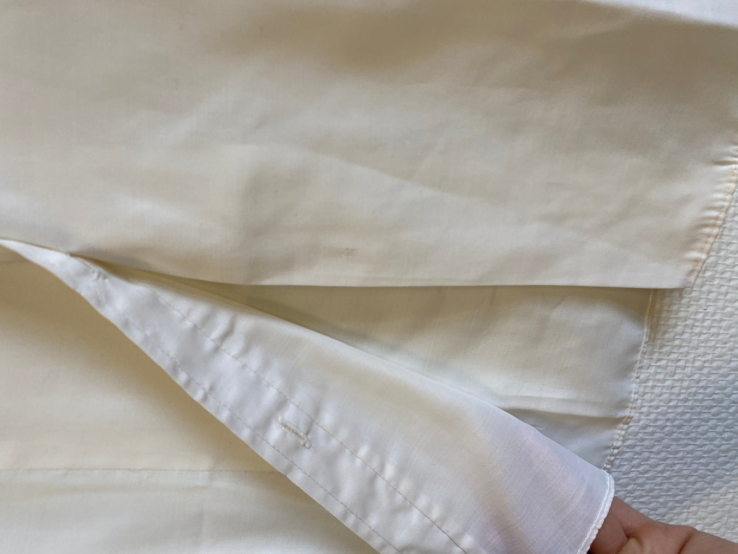 Chemise blanche 70s