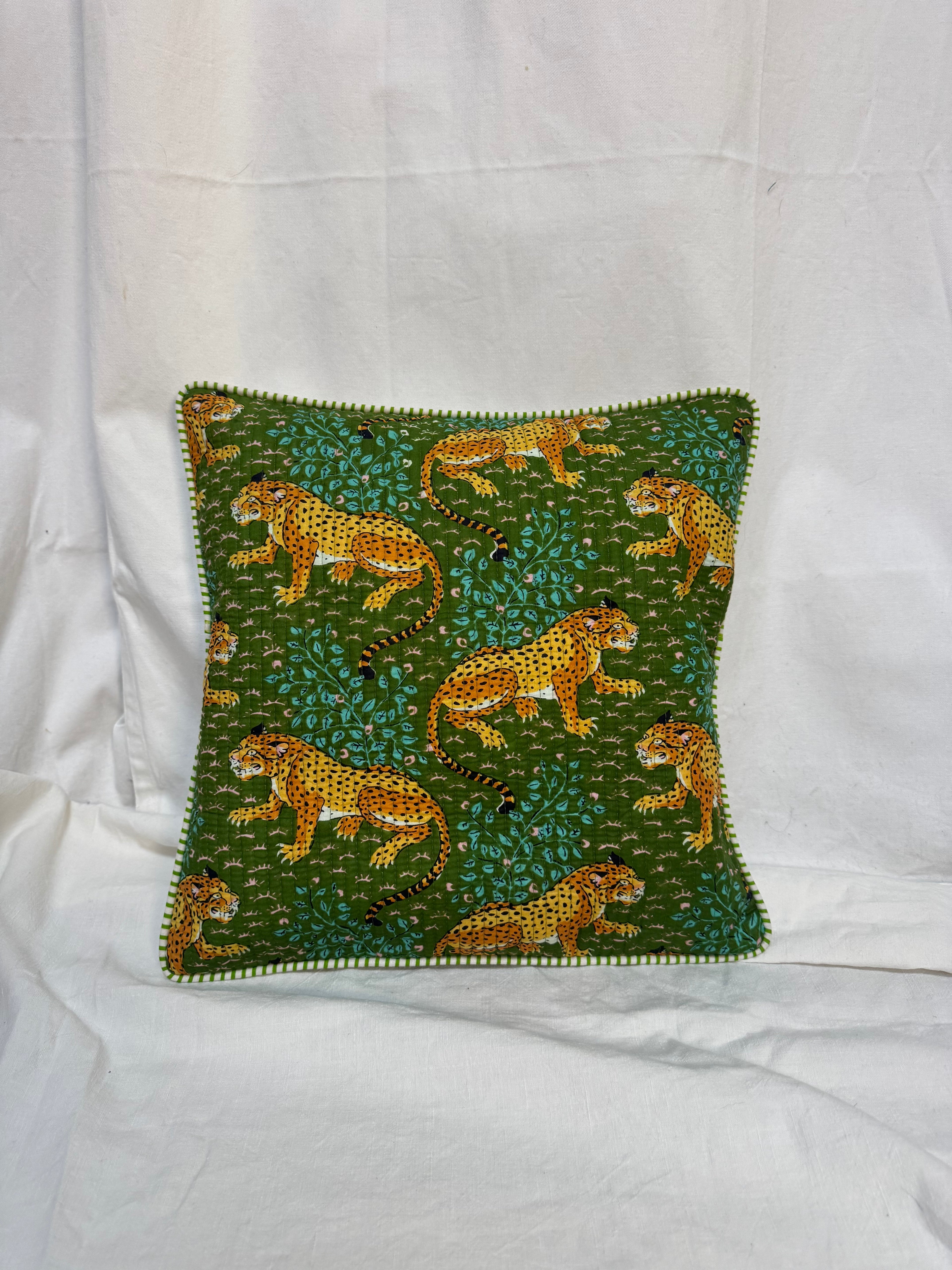 Housse de coussin indienne