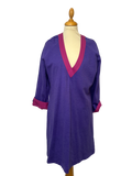 Robe violette 90s