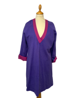 Robe violette 90s
