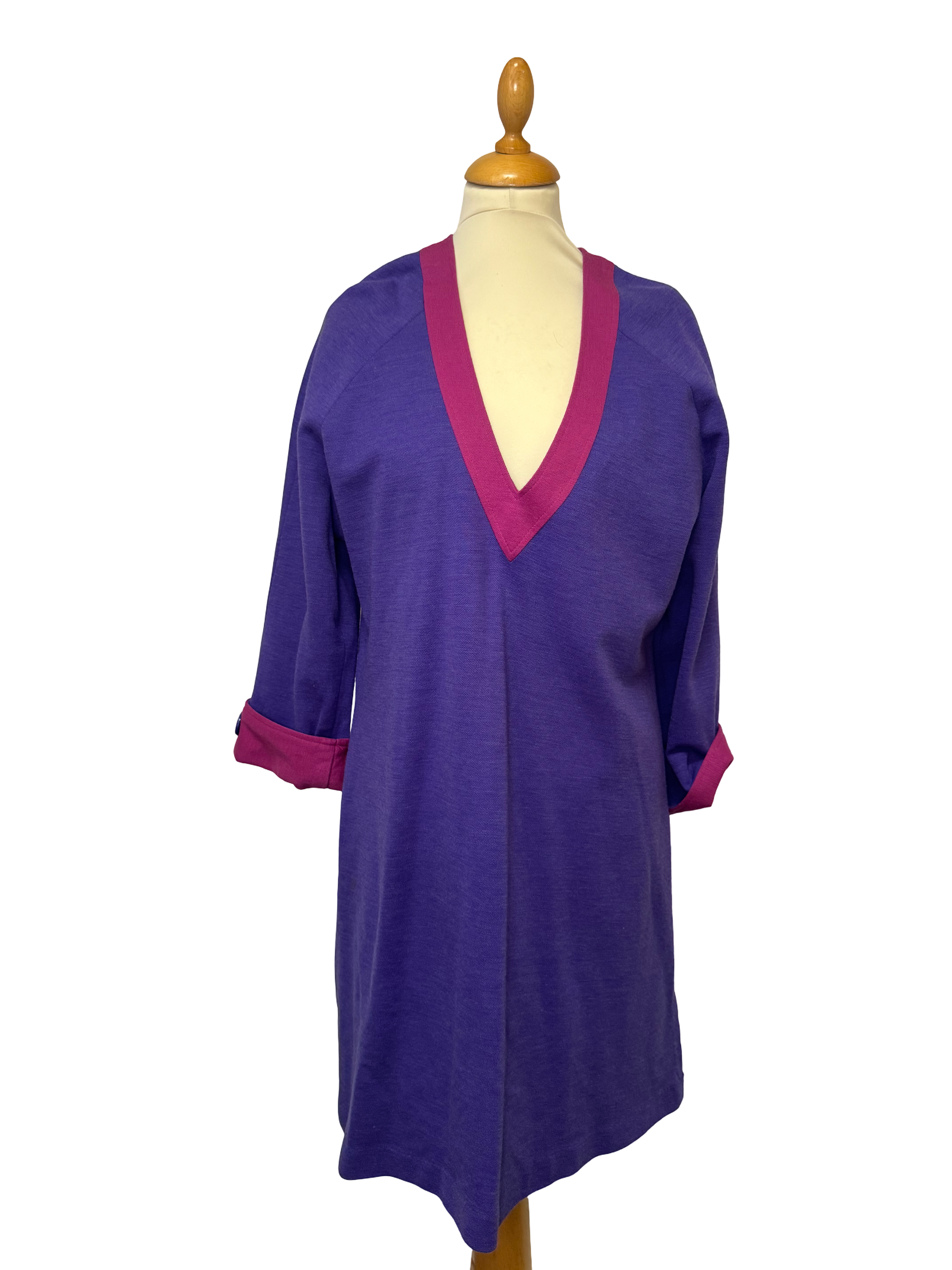 Robe violette 90s