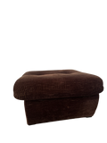 Pouf en velours