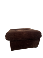 Pouf en velours