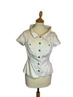 Chemise blanche 80s