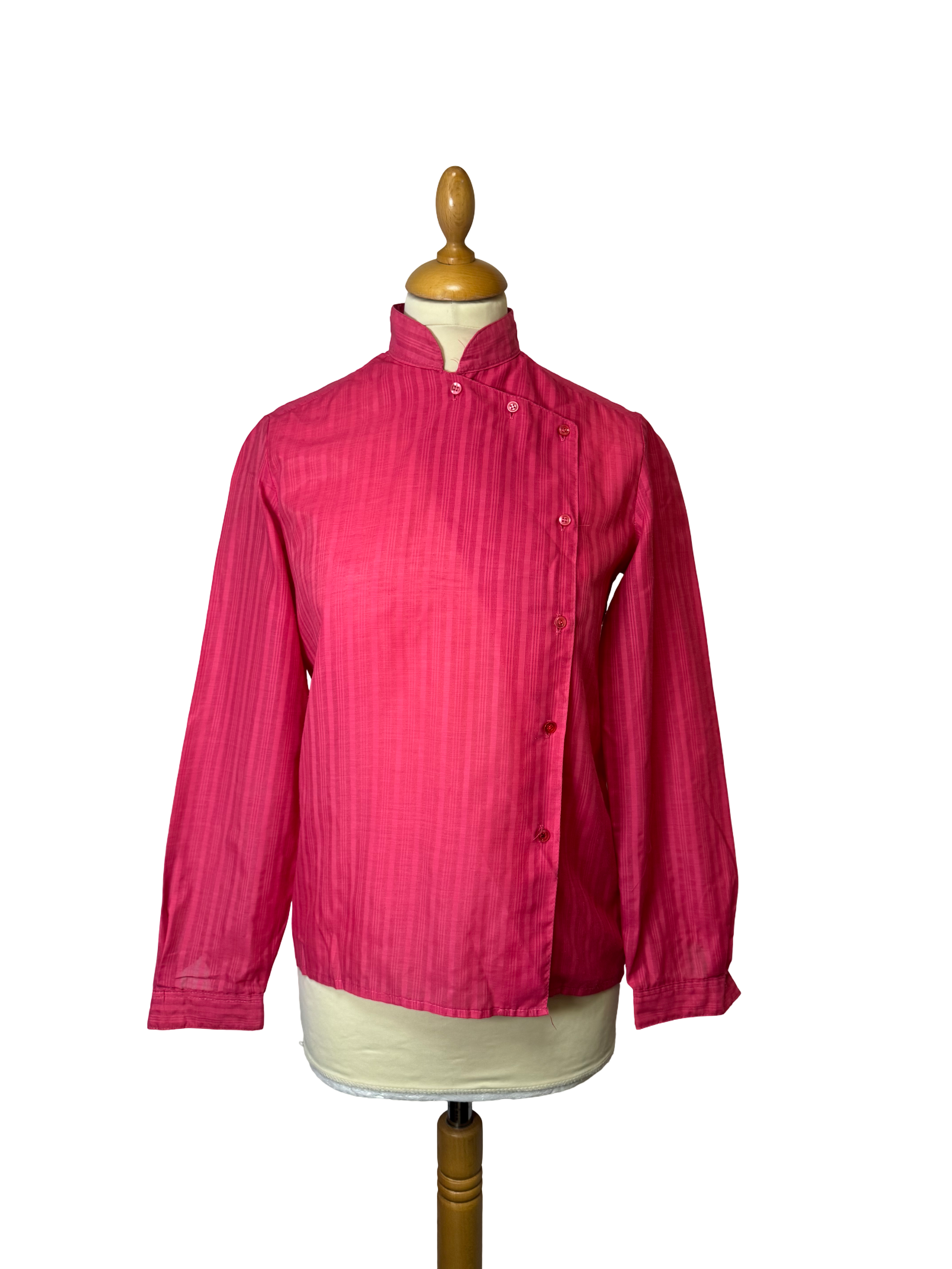 Chemise rose 80s
