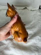 Chien en céramique