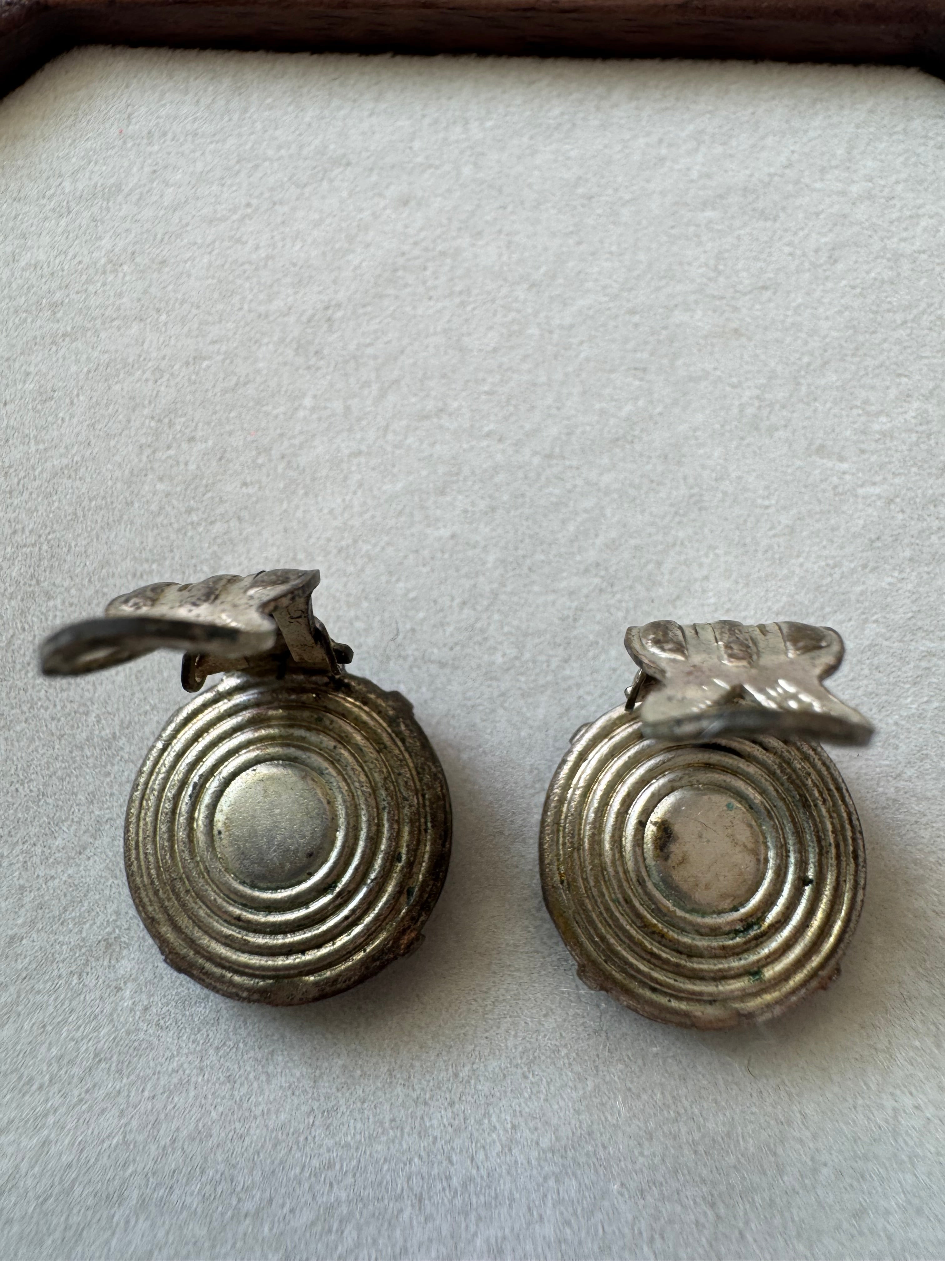Boucles d’oreilles bleu