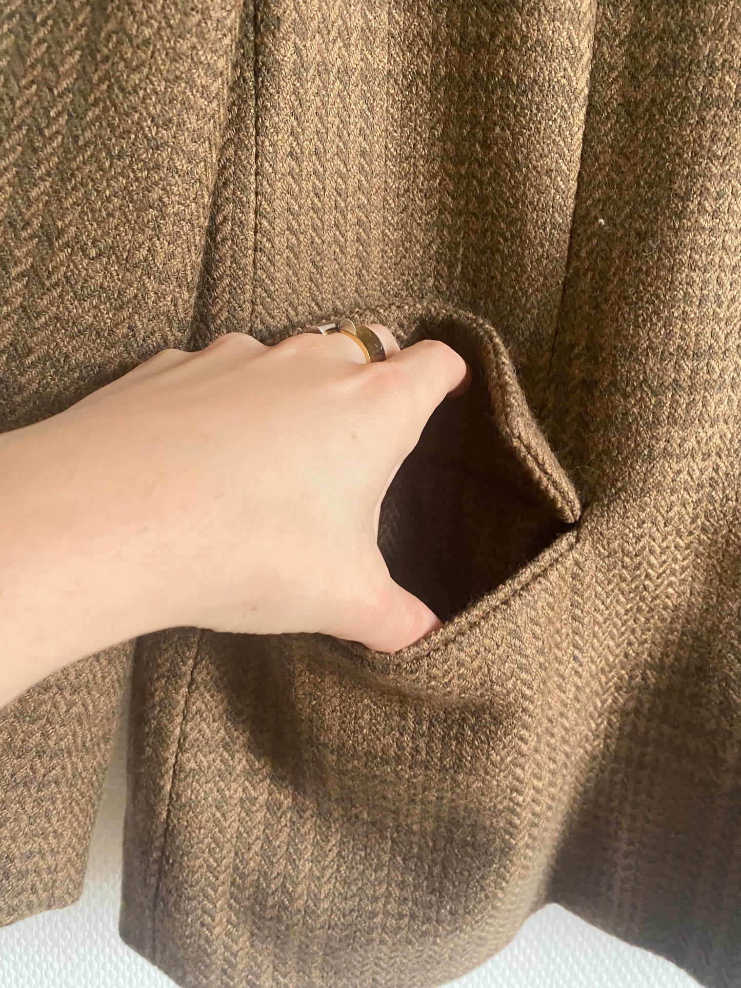 Veste en tweed