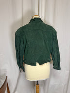 Veste courte verte 80s