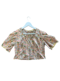 Blouse à fleurs