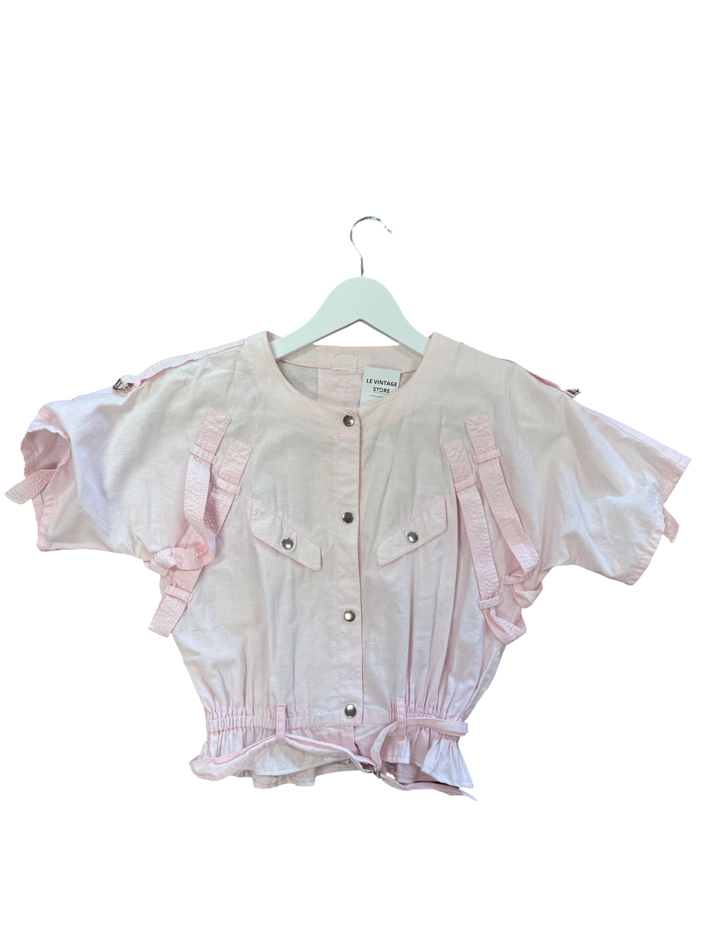 Blouse courte 80s