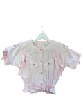 Blouse courte 80s