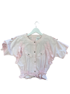 Blouse courte 80s