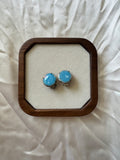 Boucles d’oreilles bleu