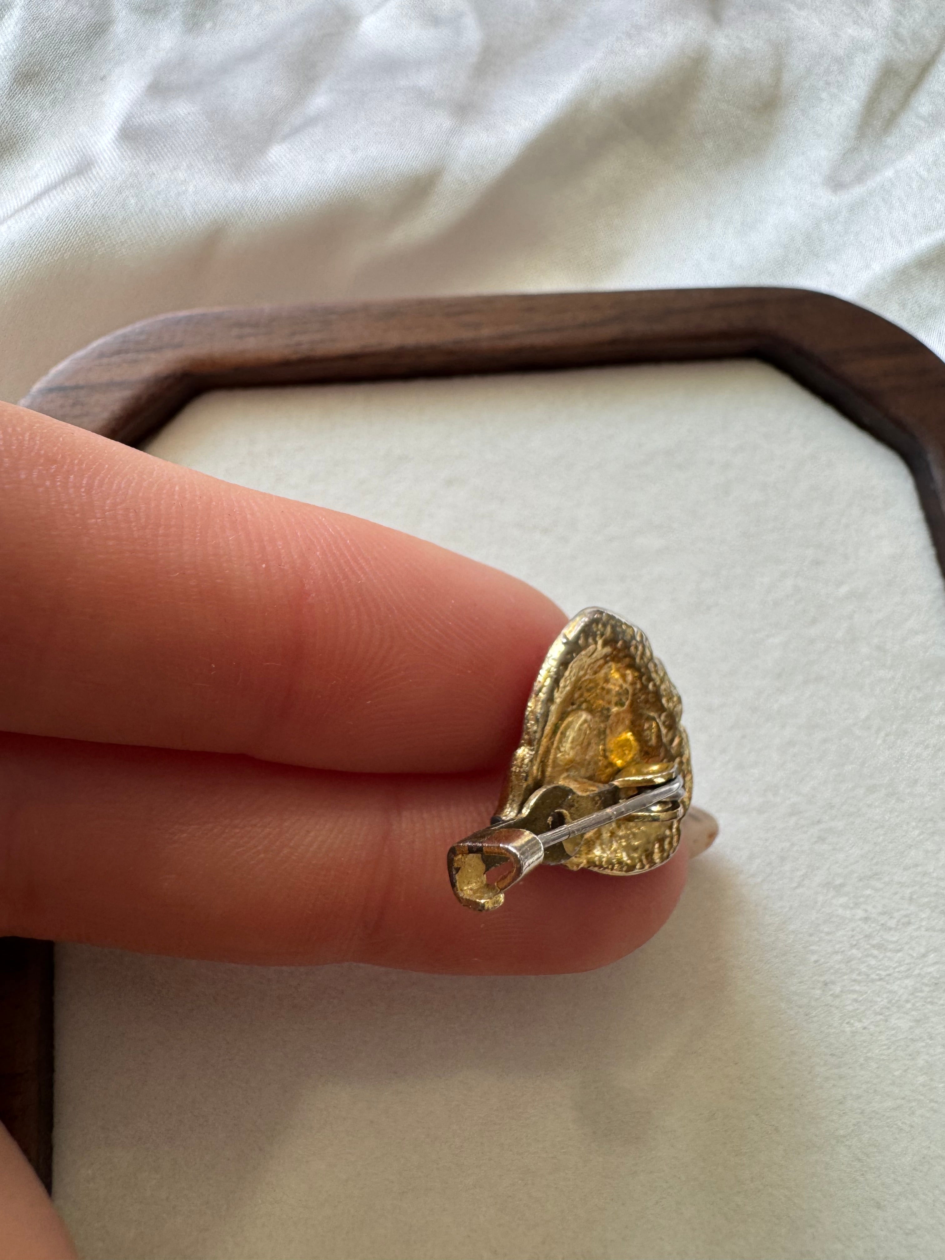 Broche fleurs