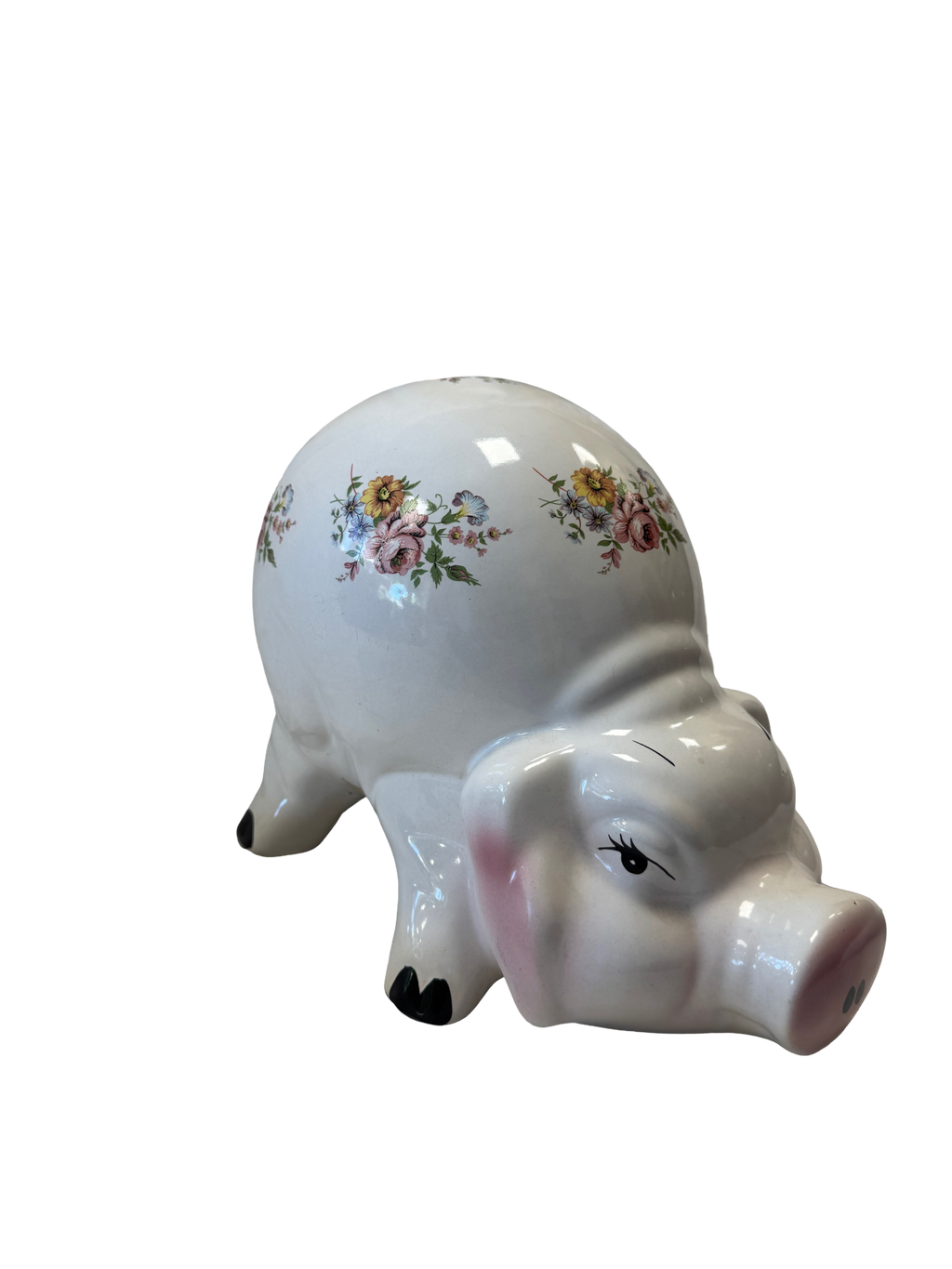 Tirelire cochon en céramique