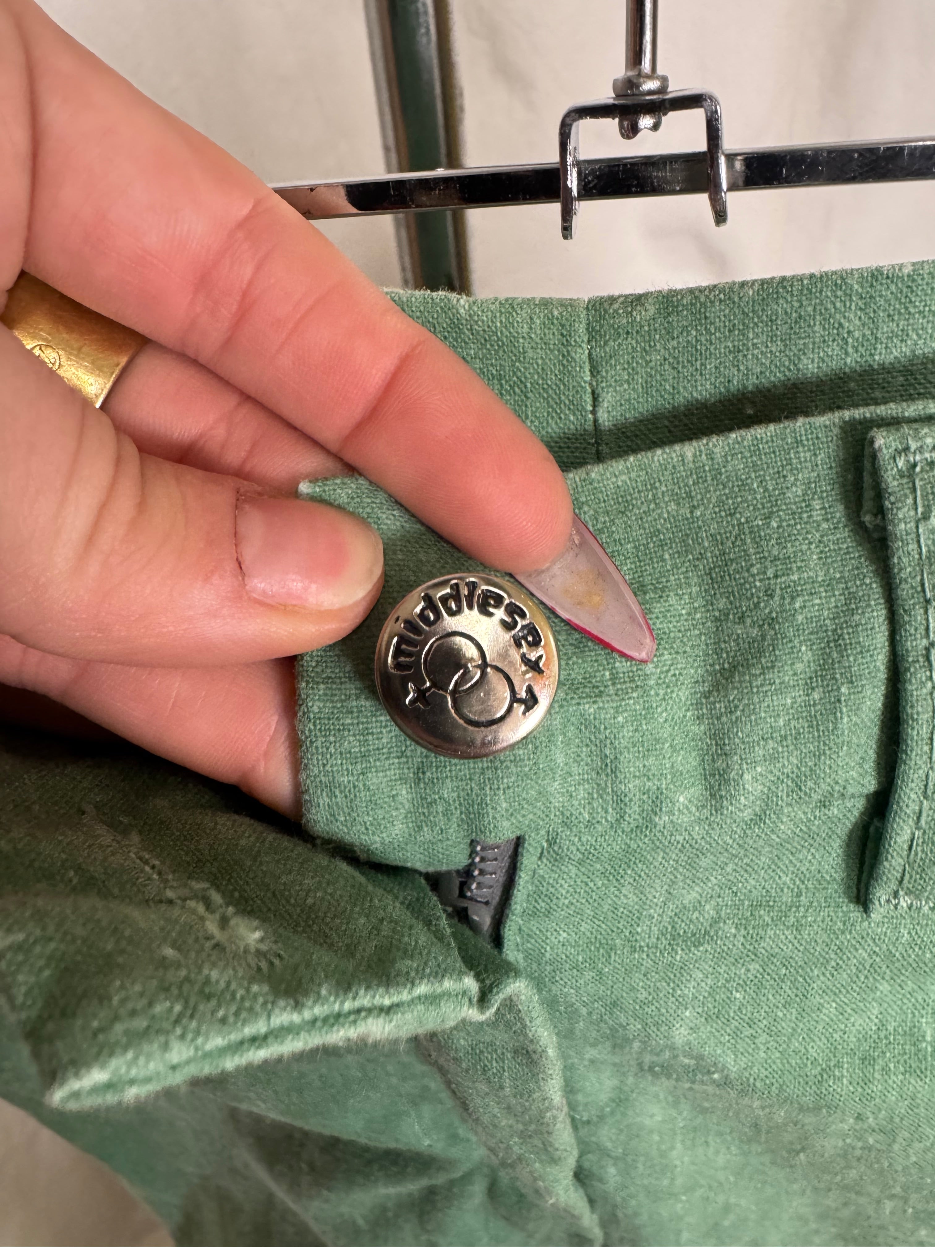 Pantalon vert 70s
