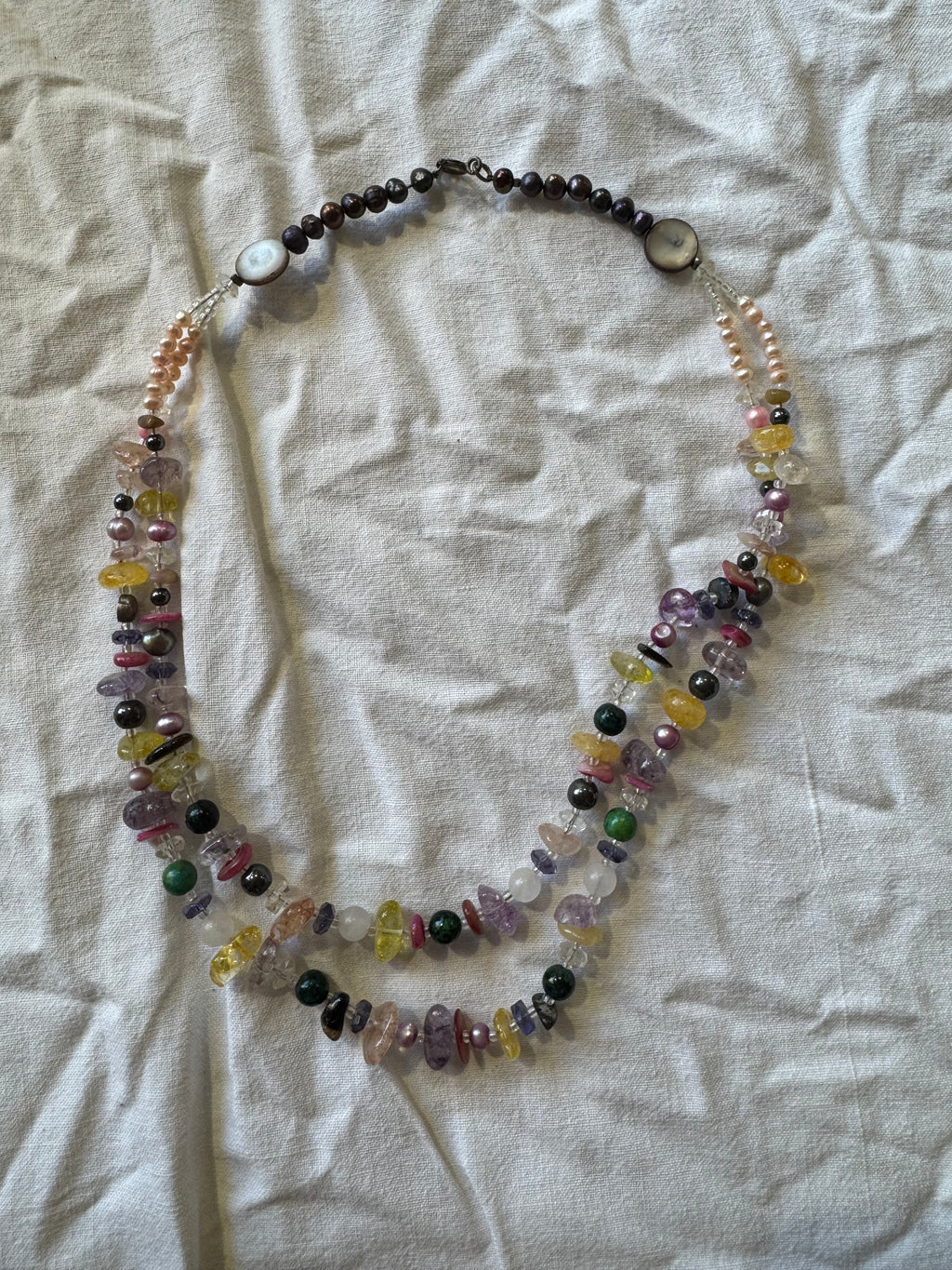 Collier en perle de verre