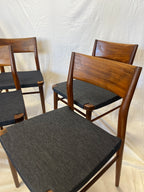 Chaises scandinaves en teck 1970