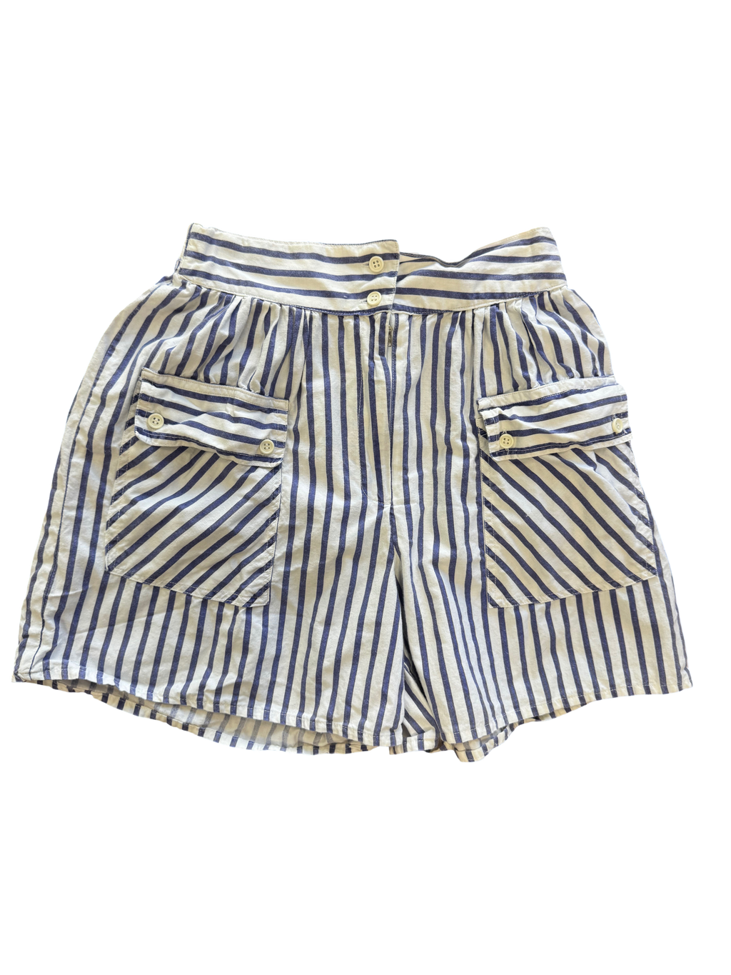 Short à rayures