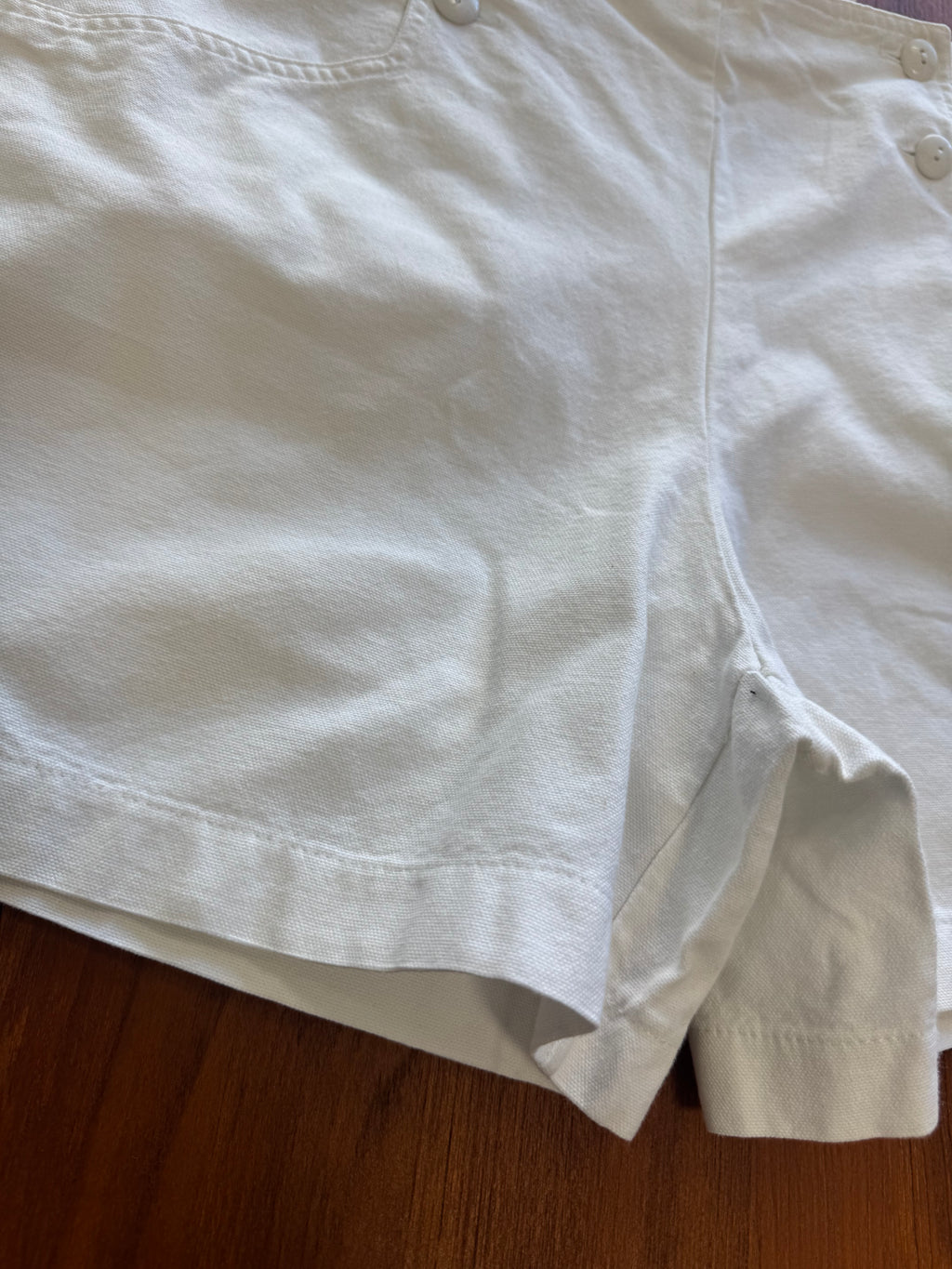 Short blanc