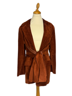 Veste en cuir 70s