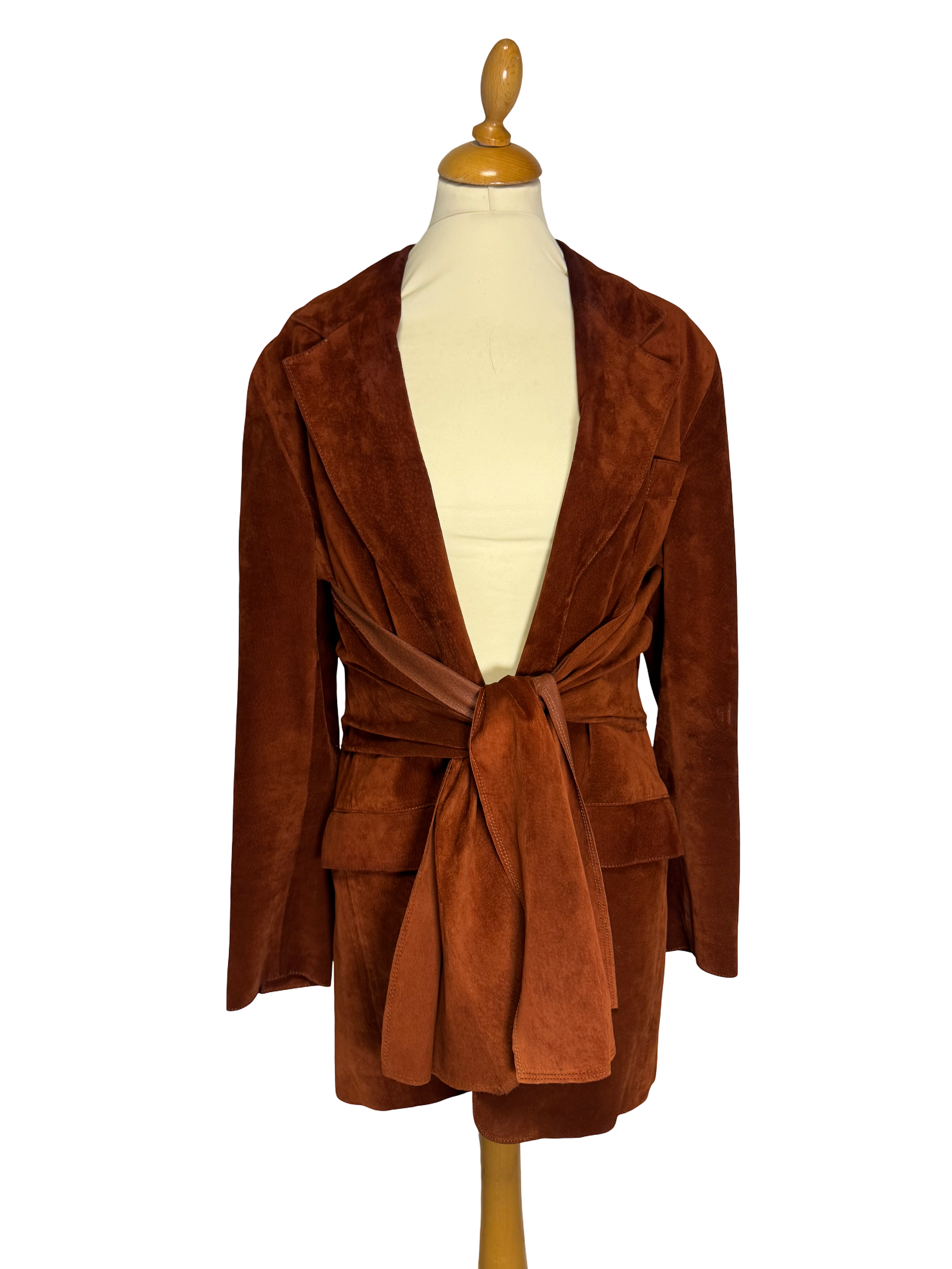 Veste en cuir 70s