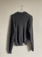 Gilet gris en laine
