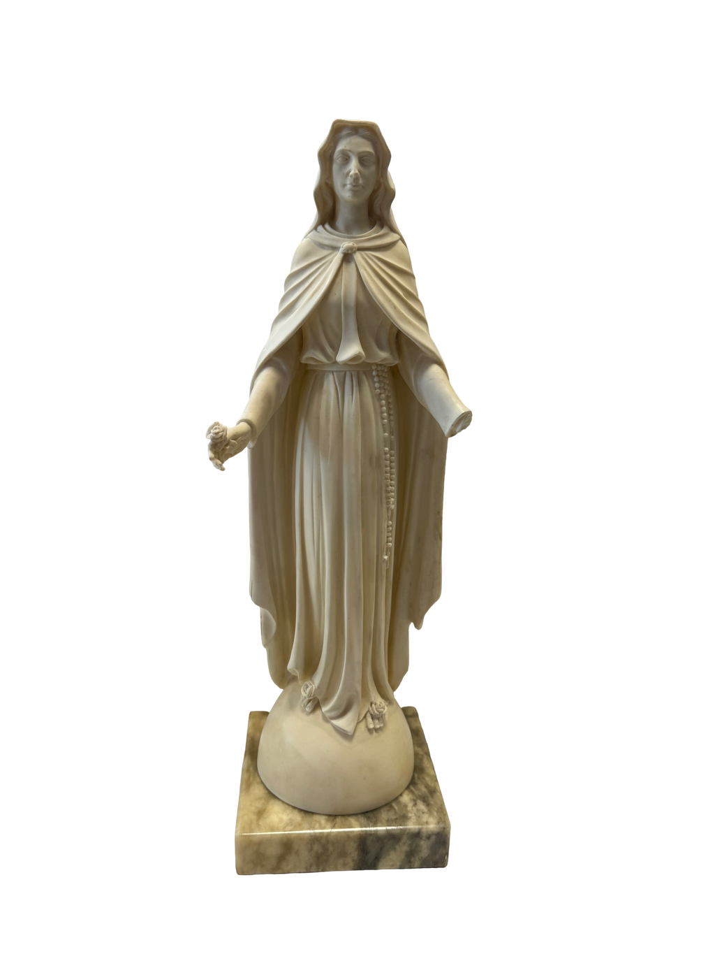 Statue de la vierge en résine