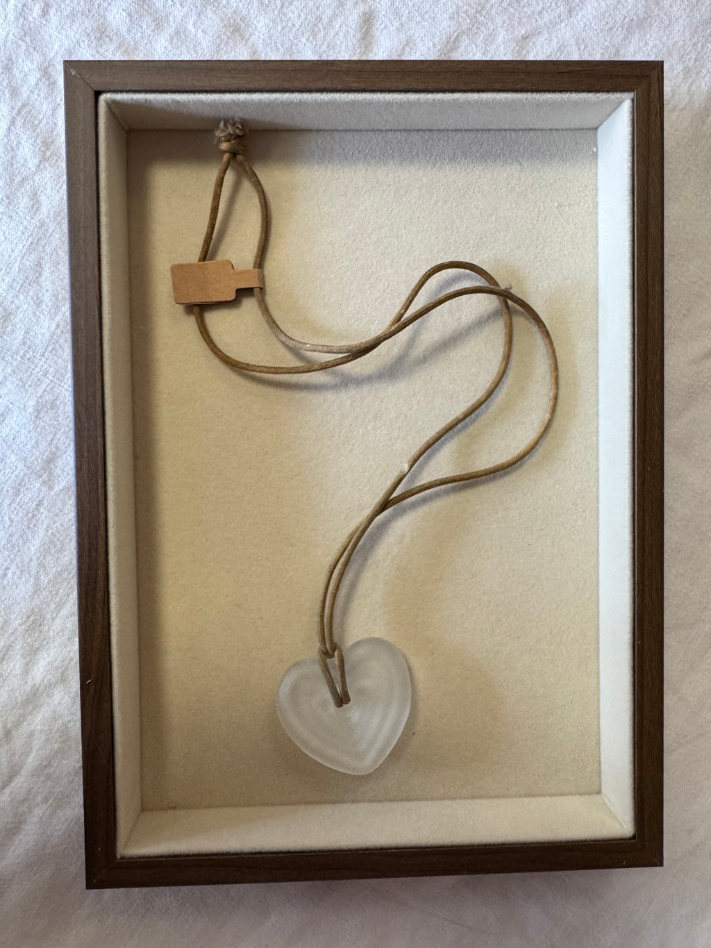 Collier pendentif coeur