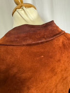 Veste en cuir 70s