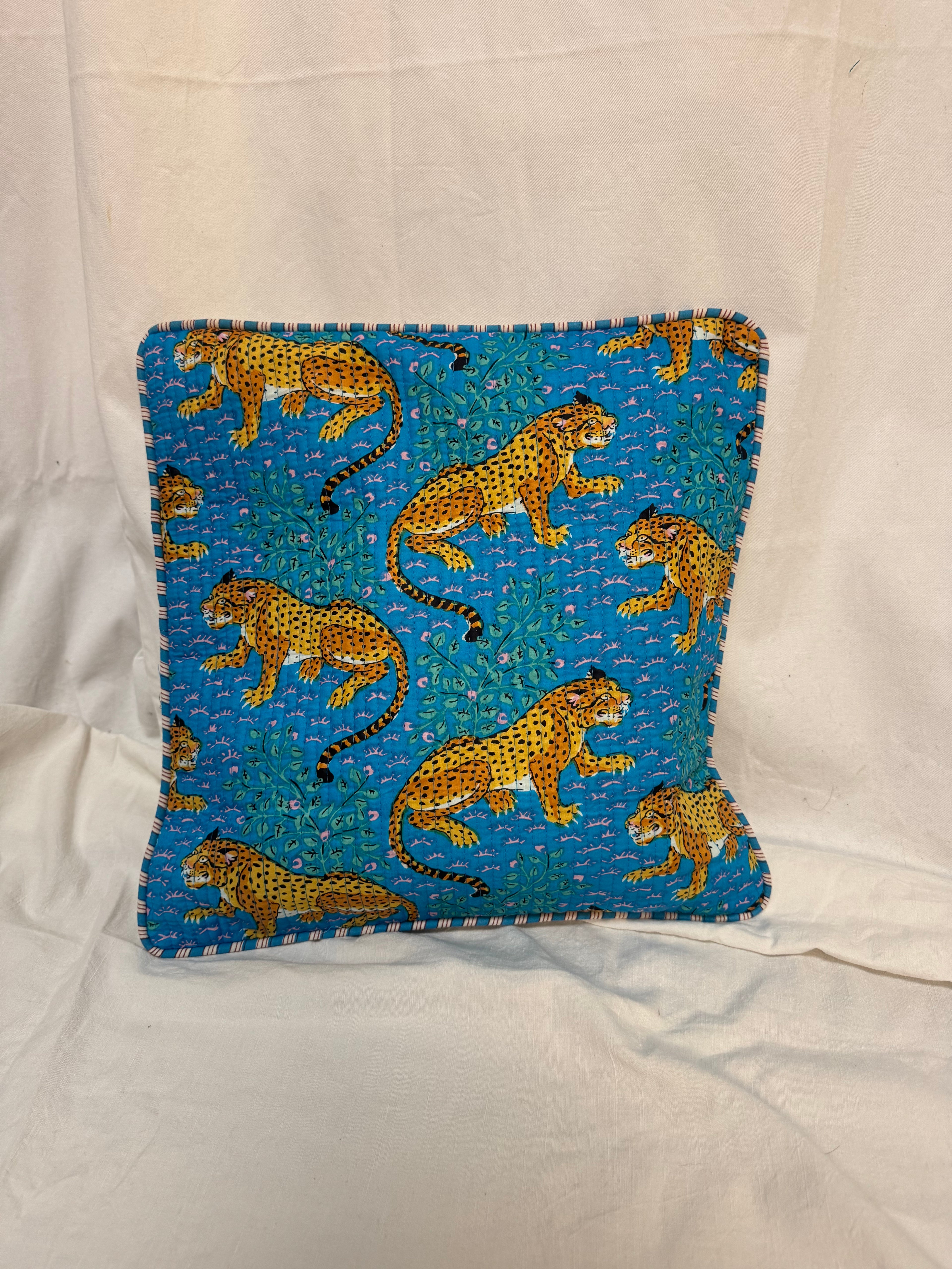 Housse de coussin indienne