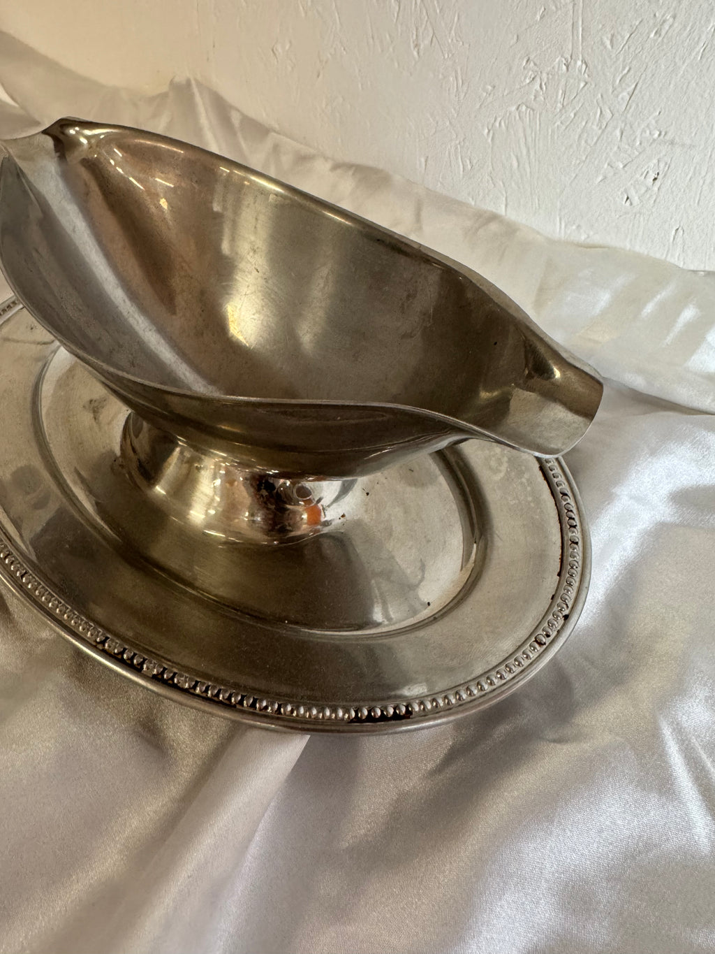 Saucière en métal