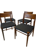 Chaises scandinaves en teck 1970
