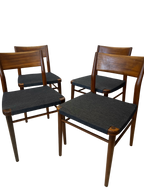 Chaises scandinaves en teck 1970