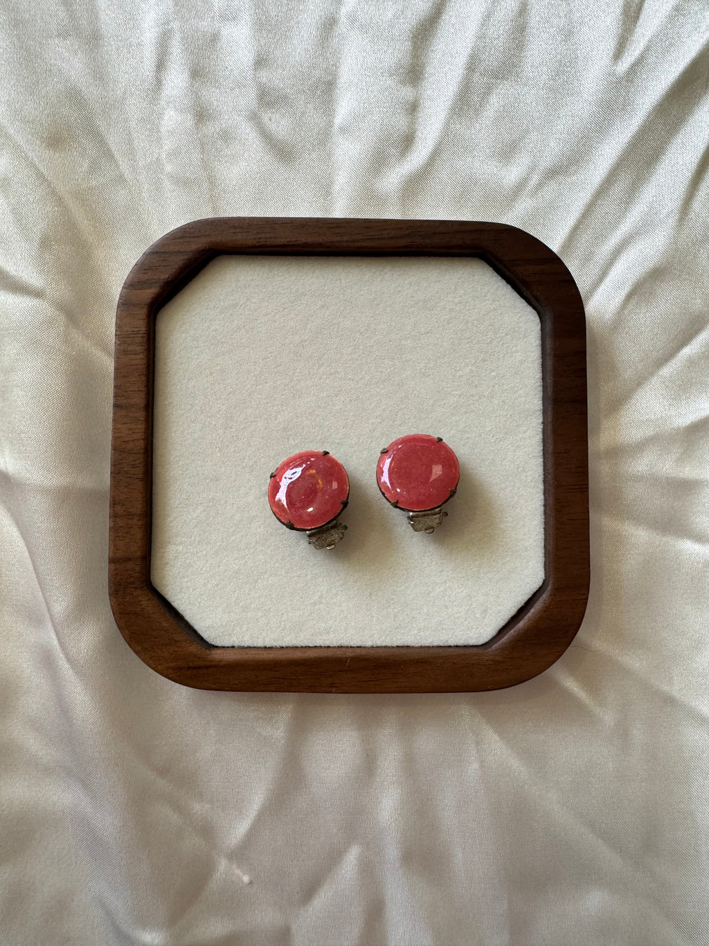 Boucles d’oreilles rose